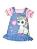 Unbranded 100% Polyester Blue Dress Size 12-18 mo - photo 1