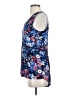 Cupio Blue Sleeveless Blouse Size S - photo 5