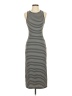 BCBGeneration Stripes Gray Casual Dress Size XS - photo 1