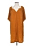 Old Navy 100% Polyester Orange Casual Dress Size S - photo 1