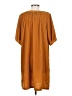 Old Navy 100% Polyester Orange Casual Dress Size S - photo 2