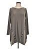 Sun Kim Gray Casual Dress Size XS - photo 1