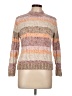 Alfred Dunner 100% Polyester Color Block Brown Turtleneck Sweater Size L (petite) - photo 1