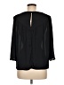Just Fab 100% Polyester Black 3/4 Sleeve Blouse Size M - photo 2