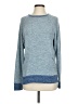 Haute edition Color Block Blue Pullover Sweater Size S - photo 1