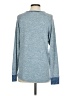 Haute edition Color Block Blue Pullover Sweater Size S - photo 2