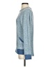Haute edition Color Block Blue Pullover Sweater Size S - photo 5