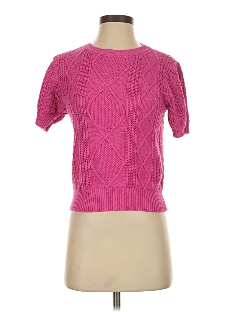 Pre-owned Eesome Sweater Vest In Pink