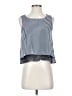 Zara Basic Blue Sleeveless Blouse Size XS - photo 1