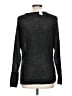 DressBarn Metallic Black Pullover Sweater Size L - photo 2
