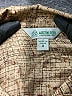Austin Reed 100% Silk Tweed Brown Long Sleeve Silk Top Size 4 - photo 6