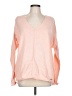 Nautica 100% Cotton Pink Pullover Sweater Size L - photo 1