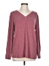 Cathy Burgundy Pullover Sweater Size L - photo 1