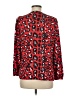 Anna Cate 100% Polyester Red Long Sleeve Blouse Size M - photo 2