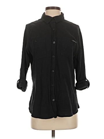 CALVIN KLEIN JEANS Long Sleeve Button-Down Shirt (view 1)