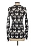 Ann Taylor LOFT Argyle Black Cardigan Size S - photo 2