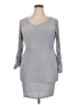 Unbranded Gray Casual Dress Size 3XL - photo 1