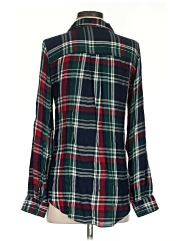 Buttons Long Sleeve Blouse (view 2)