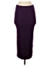 Halogen Solid Purple Formal Skirt Size XS - photo 1