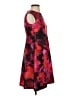 Studio One Print Red Cocktail Dress Size 4 (petite) - photo 4