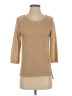 One 7 Six Metallic Tan Pullover Sweater Size S - photo 1