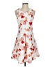 Dex Floral White Cocktail Dress Size S - photo 1