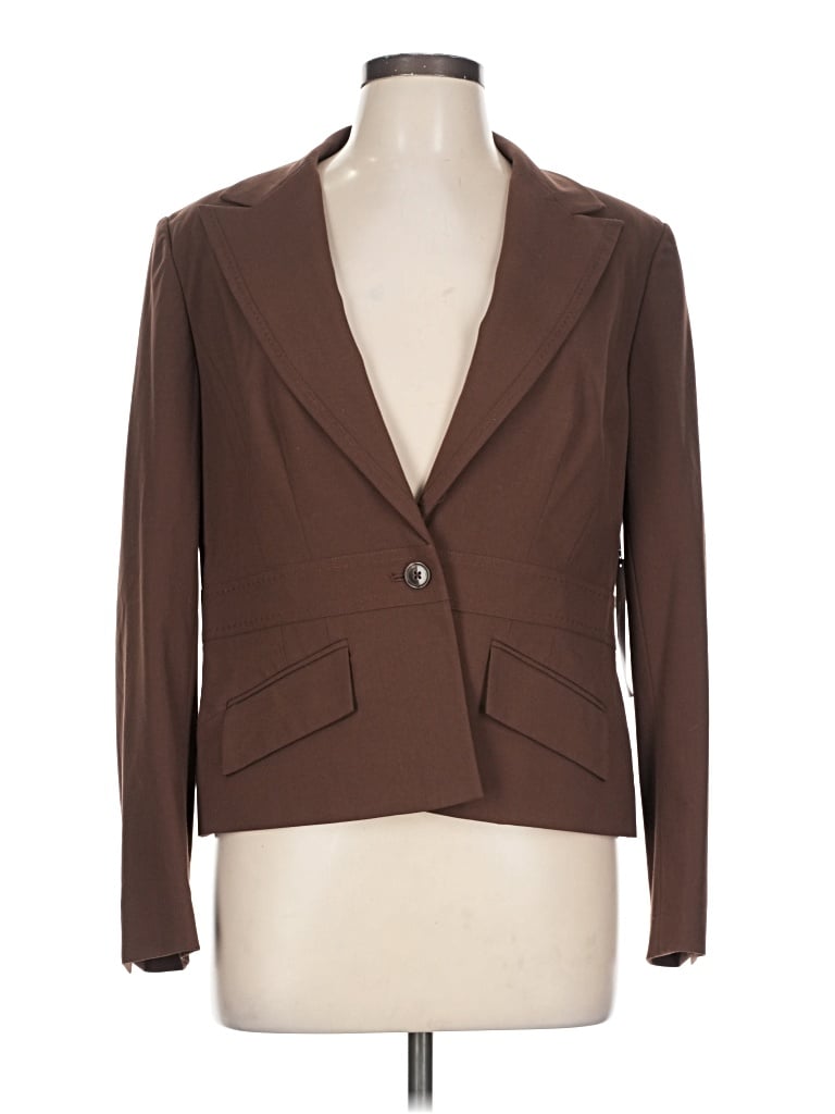 Worthington Blazer Jacket In Brown