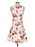 Dex Floral White Cocktail Dress Size S - photo 2