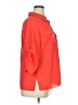 Notations 100% Polyester Polka Dots Orange 3/4 Sleeve Blouse Size XL - photo 4