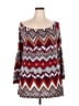 Win Win 100% Polyester Burgundy 3/4 Sleeve Blouse Size XXL - photo 1