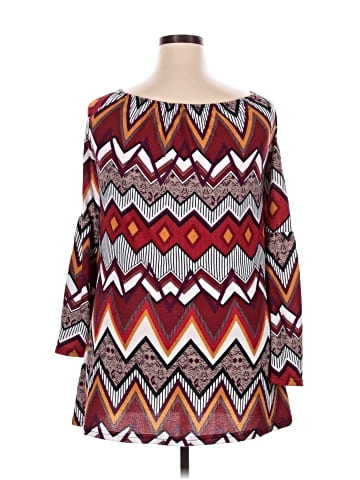 Win Win 3/4 Sleeve Blouse (view 2)