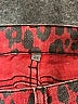 Carmar Animal Print Red Jeans Size 24 waist - photo 4