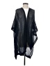 S.Oliver 100% Polyester Black Blue Poncho Size 1 - photo 1