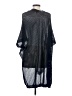 S.Oliver 100% Polyester Black Blue Poncho Size 1 - photo 2