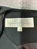 Larry Levine 100% Polyester Solid Black Cocktail Dress Size 2 (petite) - photo 7