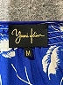 Yumi Kim 100% Polyester Blue 3/4 Sleeve Blouse Size M - photo 6