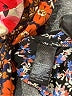 Express 100% Polyester Floral Black Long Sleeve Blouse Size XS - photo 8
