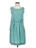 Cop. Copine Solid Teal Casual Dress Size S (estimated) - photo 1