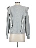 A.L.C. Gray Long Sleeve Top Size S - photo 2