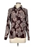 East5th Paisley Burgundy Long Sleeve Blouse Size L - photo 1