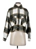 For The Republic 100% Polyester Green Cardigan Size S - photo 1