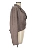 Fashion on Earth Solid Tan Gray Blazer Size L - photo 4