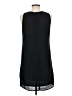 H&M 100% Polyester Solid Black Casual Dress Size 6 - photo 2