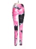 Unbranded Tie-dye Pink Active Pants Size L - photo 2