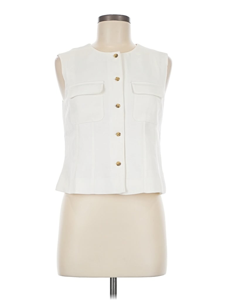 Jcrew Vest In White