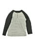 Jumping Beans Gray Long Sleeve Henley Size 6 - photo 1