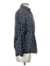 Barbour Print Blue Black Long Sleeve Button-Down Shirt Size 4 - photo 4
