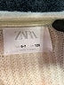 Zara Yellow Ivory Cardigan Size 6 - 7 - photo 3