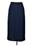 Briggs New York 100% Polyester Solid Blue Formal Skirt Size 12 (petite) - photo 1