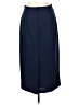 Briggs New York 100% Polyester Solid Blue Formal Skirt Size 12 (petite) - photo 2